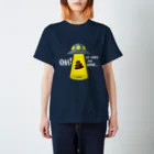 UFO連れ去り記録のうんこを連れ去ったUFO（濃色用） Regular Fit T-Shirt