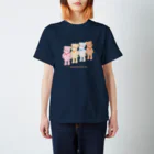 たまごぼーろさんの前へならえ スタンダードTシャツ