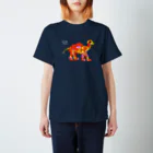 【全盲の絵描き】オバケのタムタムの【全盲の画家】ラクダ スタンダードTシャツ