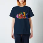 pazzuのねずみくんと魚さん スタンダードTシャツ