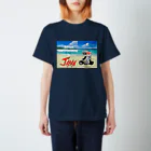 かわいいにゃんことワンコの絵のお店のにゃんこライダース スタンダードTシャツ