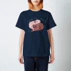 nins・にんずのスキニーギニアピッグさん Regular Fit T-Shirt