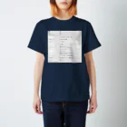 キッチン.py (えらいので朝起きれる)のvimのレジスタチートシート スタンダードTシャツ