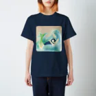 Icchy ぺものづくりのペンギンと人魚 Regular Fit T-Shirt