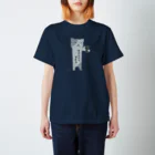 TRINCHのネコなのにポチる Regular Fit T-Shirt