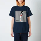 i_am_erika_i_am_ericのPIZZA GIRLとPINUPGIRL スタンダードTシャツ