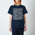 PB.DesignsのPassing Tree 透過・白線 スタンダードTシャツ