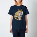 もっち（mocchi）のキツネコちゃん(修正版) Regular Fit T-Shirt