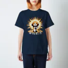 OdenChikuwabuの「希望犬」光路前進 - 光の道を前に進む意味 スタンダードTシャツ