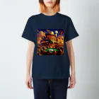 ぴーすけ🃏【ポーカーグッズ】の昔から愛されるテキサスホールデムポーカー Regular Fit T-Shirt