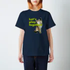 動物専門グッズ店 Global Buzz wordsの猫と遊ぼうグッズ スタンダードTシャツ