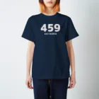 川坊主・５６支店の語呂Ｔ『４５９／四国』★片面 Regular Fit T-Shirt