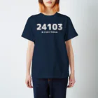 川坊主・５６支店の語呂Ｔ『２４１０３／西土佐』★片面 スタンダードTシャツ