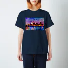 samenoa81の水彩画の夜景 スタンダードTシャツ