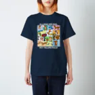 ケパ家のトーラーさんのアメコミ風シャツ 白字 スタンダードTシャツ