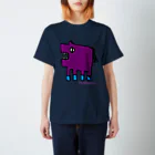 yunimalのカバ スタンダードTシャツ