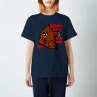 ポリンキー/ラッコさんのラッコさんスタンダード スタンダードTシャツ