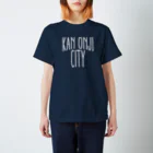 CMPSのKAN-ONJI CITY - White Logo スタンダードTシャツ