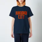 福岡Tシャツ通販サイトの福岡シティTシャツ（オレンジロゴ） スタンダードTシャツ