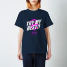 JENCO IMPORT & CO.のJENCO 2019AW_TRY MY BEST!! Regular Fit T-Shirt