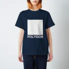 K/Dのポリゴン　デザイン　3D用語 Regular Fit T-Shirt