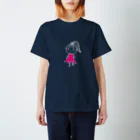 ROMANTIC-TECHNOLOGYのTOKYOちゃん（濃色Tシャツ) Regular Fit T-Shirt