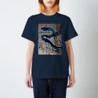 WAMI ARTのヲシテ文字『メ』 Regular Fit T-Shirt