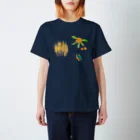 maitoの麦・枇杷・カワセミ Regular Fit T-Shirt