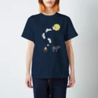 のぐちさきのお月見ぴょんこ(カラー) Regular Fit T-Shirt