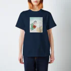 こっこさんのお店のダンサーシリーズ　1 「花の香り」 スタンダードTシャツ