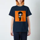 水乃みのるのおしゃれ・オレンジ スタンダードTシャツ