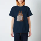 mendakoshopのウサギさんからワタがうわー スタンダードTシャツ