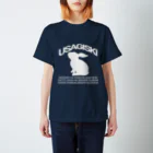 【USAGISKI】(ウサギスキー)のうさぎ好きの推し活 Regular Fit T-Shirt