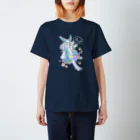 望月ぴの。のふぃらも スタンダードTシャツ