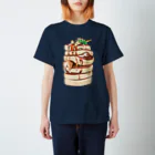 透月糖花のおしりパンケーキ スタンダードTシャツ