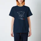 無真獣73号のつかれている猫 Regular Fit T-Shirt