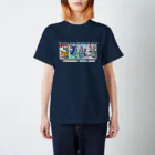 OTOKONOKOTOKYOJAPANの令和花札-HAGI NI INOSHISHI- スタンダードTシャツ