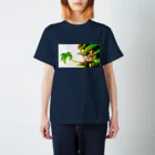 unknown＋storeのグリーンのハット スタンダードTシャツ