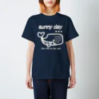 gunjho'sgalleryのクジラちゃん スタンダードTシャツ