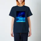 【ホラー専門店】ジルショップの幻想的な星空(縦Ver.) Regular Fit T-Shirt