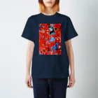 CAUCのGeisha&Cat スタンダードTシャツ