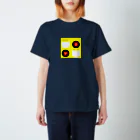 音楽喫茶そぽしなのシロクマ＆レコード スタンダードTシャツ