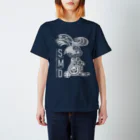 SMD Factoryのメカリーゼントうさぎ 白 Regular Fit T-Shirt