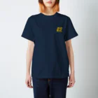 Tsukumo_DesignのSCRUMBLER（スクランブラー）イエローフォント Regular Fit T-Shirt