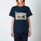 SJMavisのArt of Buddhism and Shintoism and Two Paths in the snow スタンダードTシャツ