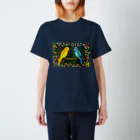 和歌の黄色と青のセキセイインコ Regular Fit T-Shirt