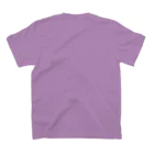 サトウノリコ*の浴室でタブレットを使う人魚【ピンク】 Regular Fit T-Shirtの裏面