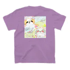 遥ん/犬顔絵　のココロン物語 Regular Fit T-Shirtの裏面