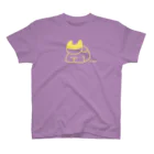 MONKUMIKOの座るこねこ（黄） Regular Fit T-Shirt