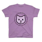 キャットニャーのムラサキPOPな猫 Regular Fit T-Shirt